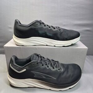 Altra Rivera 3 Mens 11.5 Black White Running Shoes Zero Drop Lightweight Cushion